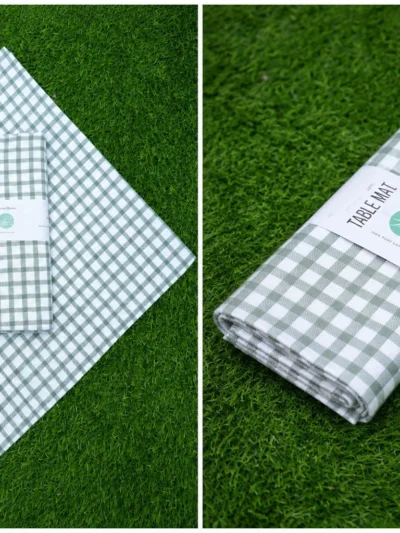 Cotton Table Napkin Set - Checks