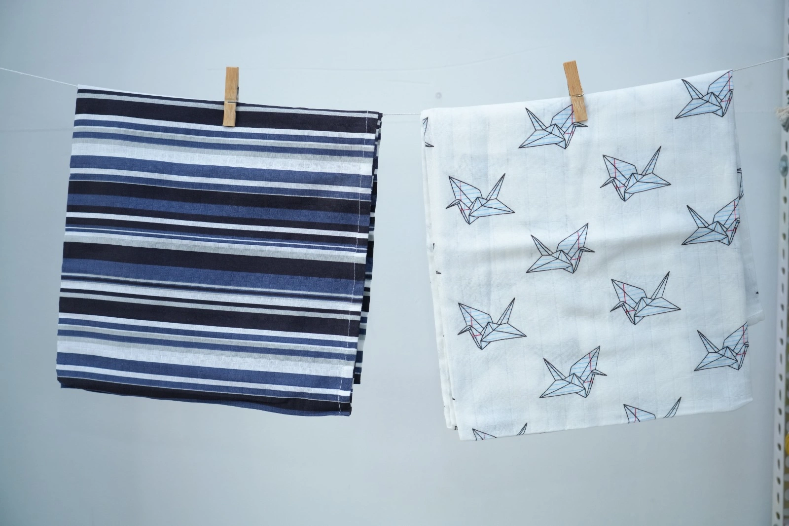Cotton Muslin Swaddle Cloth Set (Set of 3, Assorted Prints) - view 14