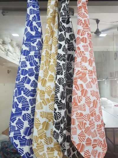 HAND TOWEL/ LUNCH TOWEL / KITCHEN TOWEL PURE 100% COTTON MACHINE WASHABLE  ASSORTED 2 PIECE SET